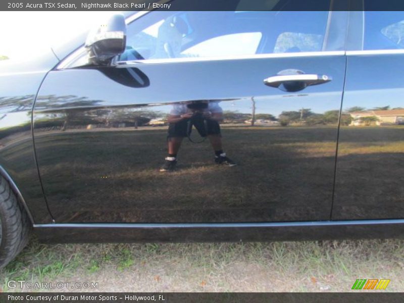 Nighthawk Black Pearl / Ebony 2005 Acura TSX Sedan