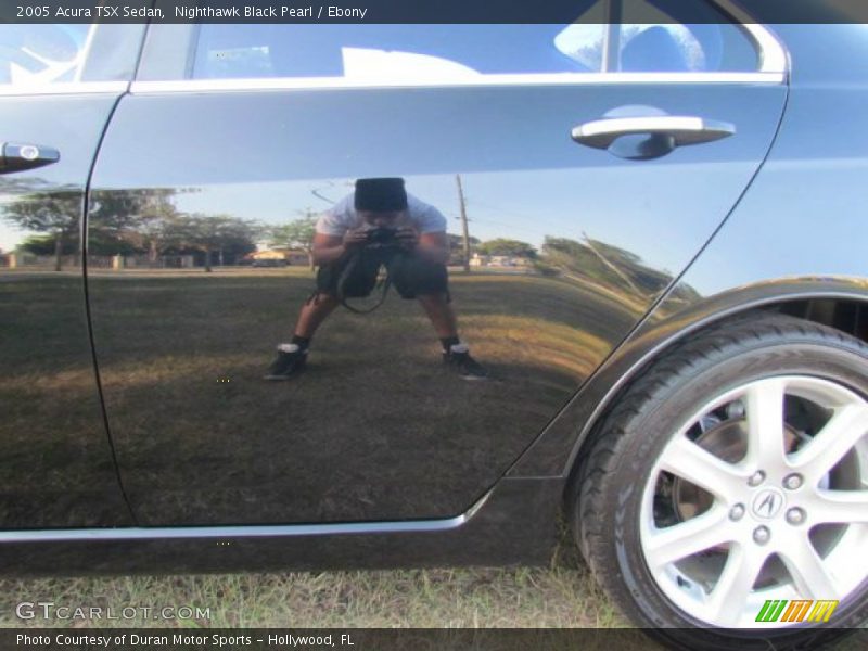 Nighthawk Black Pearl / Ebony 2005 Acura TSX Sedan