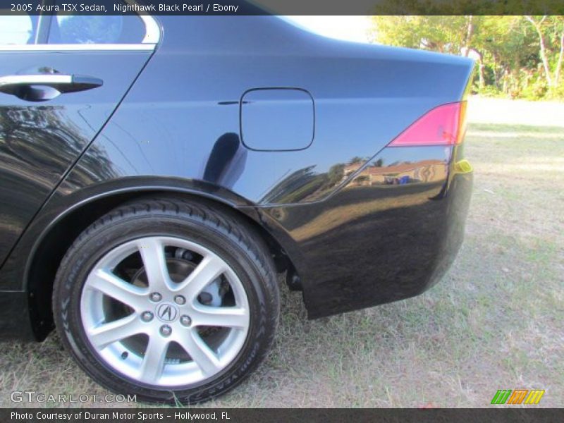 Nighthawk Black Pearl / Ebony 2005 Acura TSX Sedan