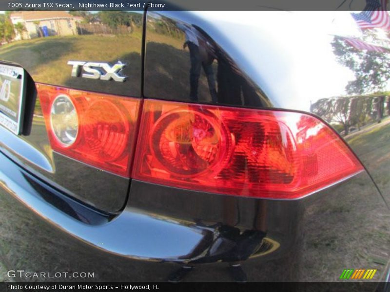 Nighthawk Black Pearl / Ebony 2005 Acura TSX Sedan