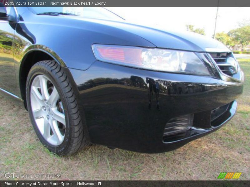 Nighthawk Black Pearl / Ebony 2005 Acura TSX Sedan