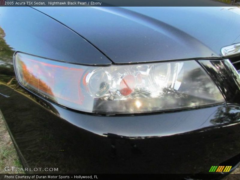 Nighthawk Black Pearl / Ebony 2005 Acura TSX Sedan