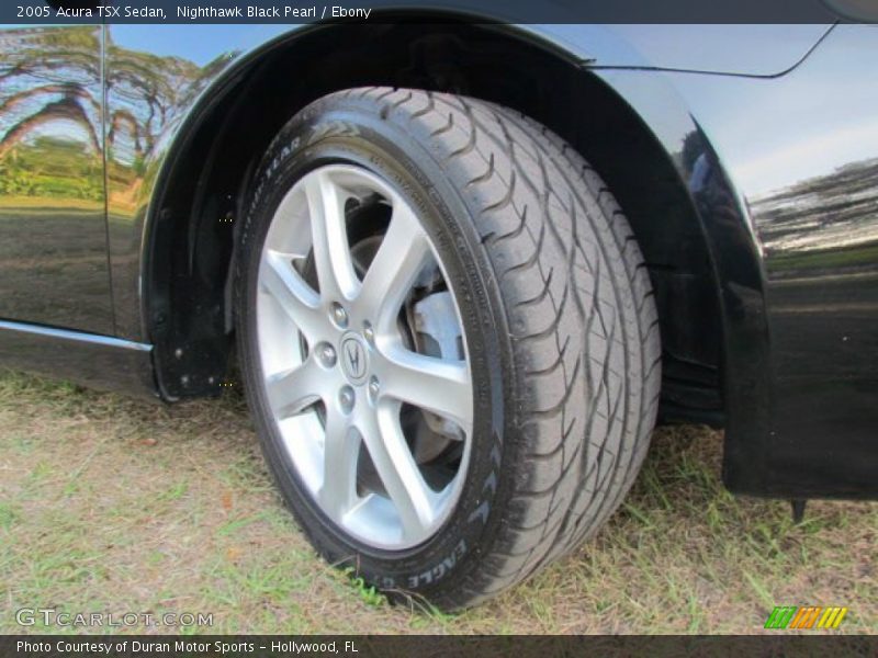 Nighthawk Black Pearl / Ebony 2005 Acura TSX Sedan
