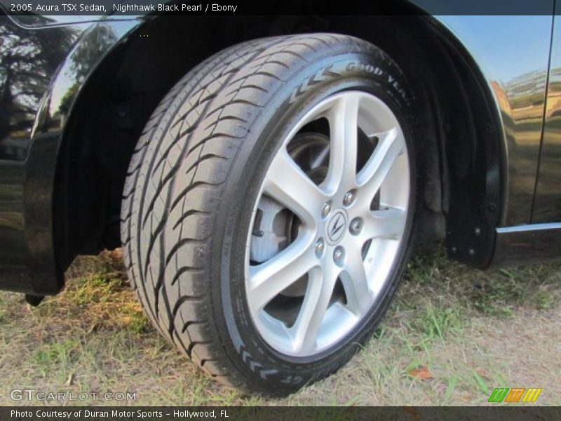 Nighthawk Black Pearl / Ebony 2005 Acura TSX Sedan