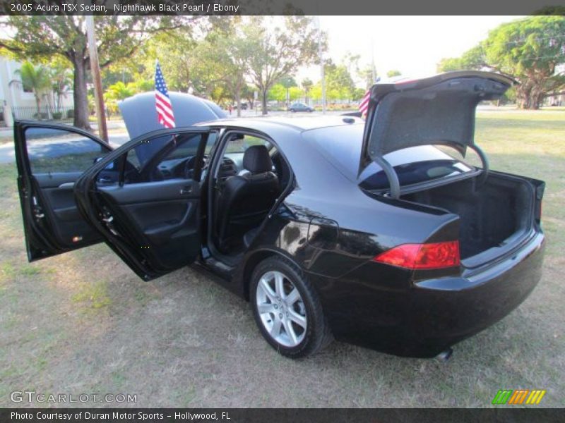 Nighthawk Black Pearl / Ebony 2005 Acura TSX Sedan