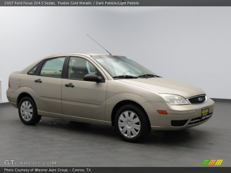 Pueblo Gold Metallic / Dark Pebble/Light Pebble 2007 Ford Focus ZX4 S Sedan