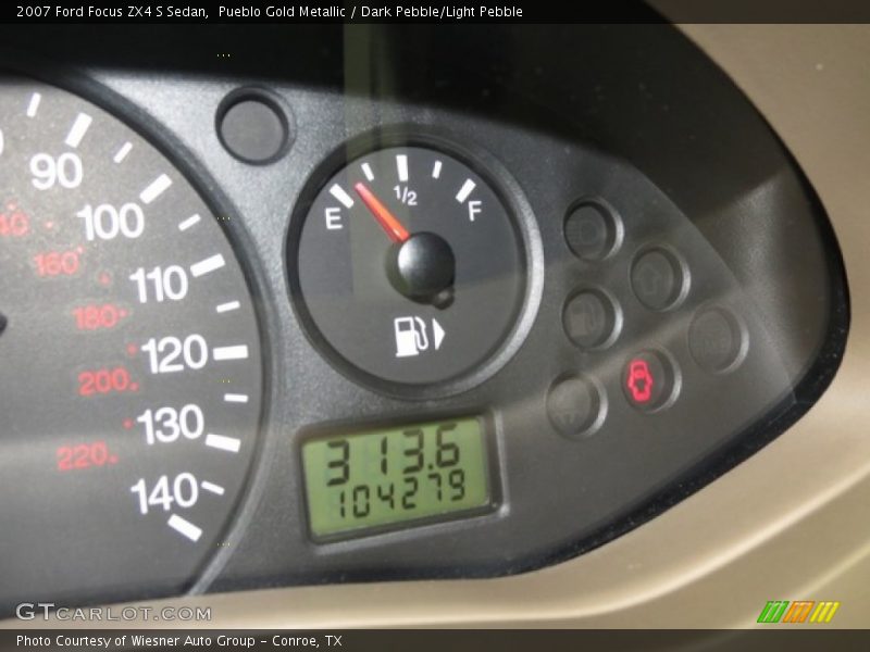 Pueblo Gold Metallic / Dark Pebble/Light Pebble 2007 Ford Focus ZX4 S Sedan
