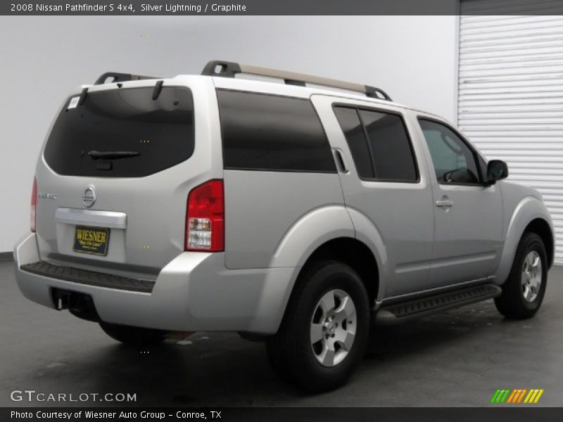 Silver Lightning / Graphite 2008 Nissan Pathfinder S 4x4