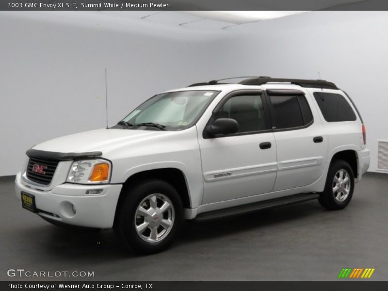 Summit White / Medium Pewter 2003 GMC Envoy XL SLE