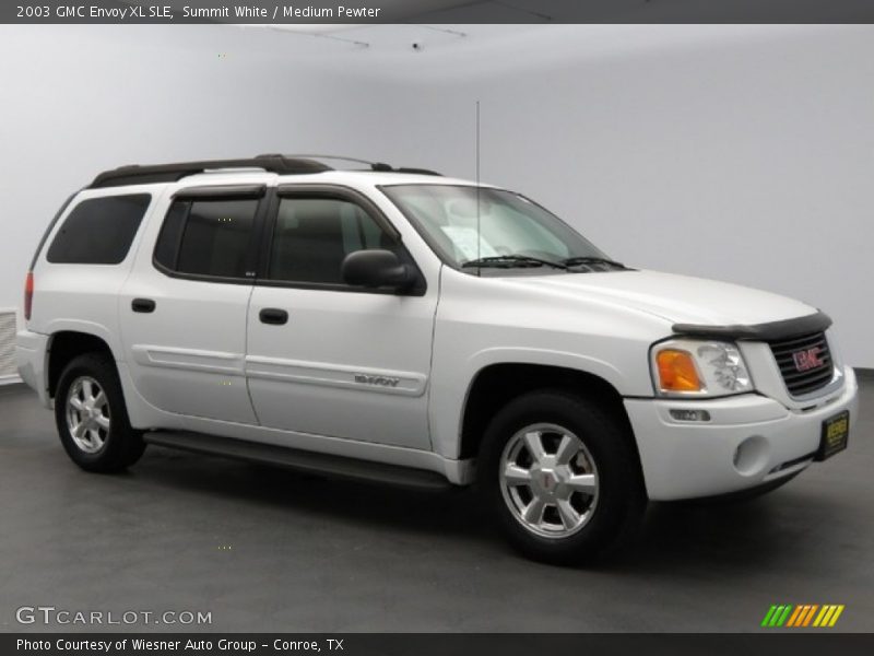 Summit White / Medium Pewter 2003 GMC Envoy XL SLE