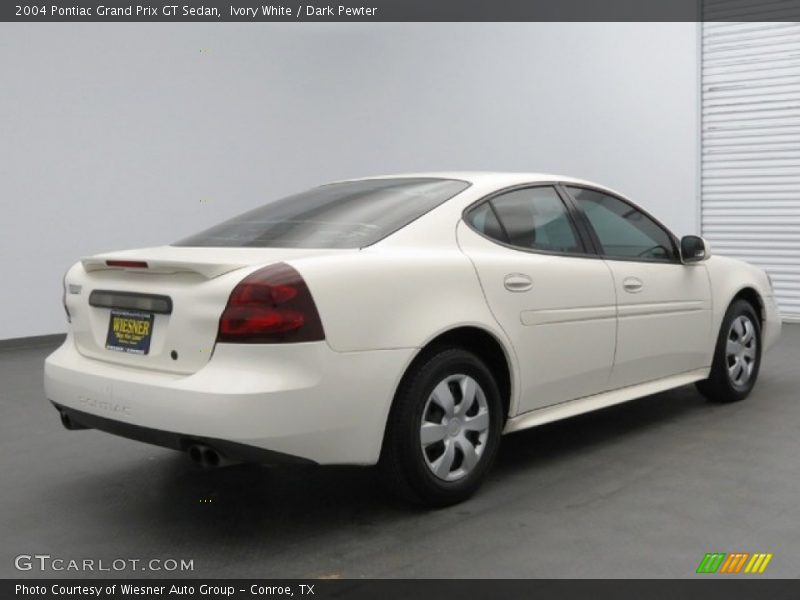 Ivory White / Dark Pewter 2004 Pontiac Grand Prix GT Sedan