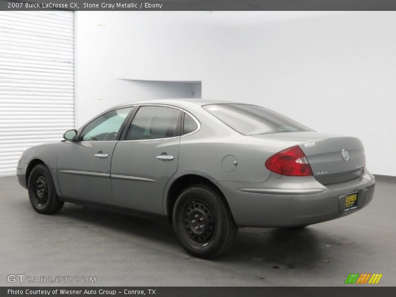 Stone Gray Metallic / Ebony 2007 Buick LaCrosse CX