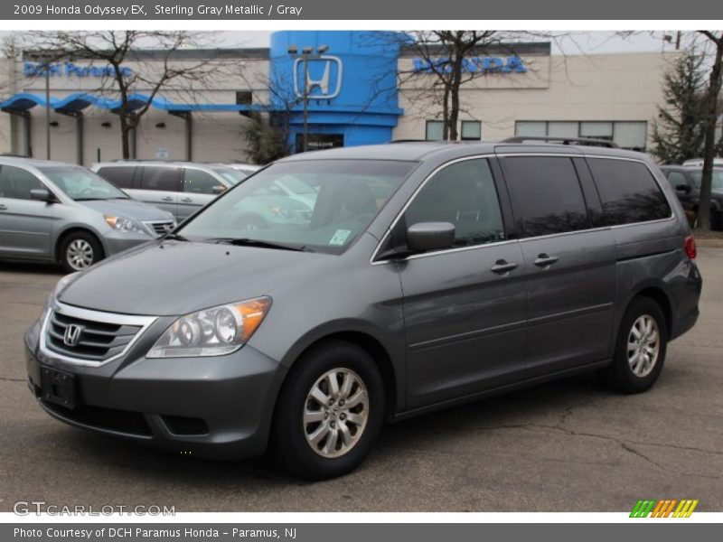 Sterling Gray Metallic / Gray 2009 Honda Odyssey EX