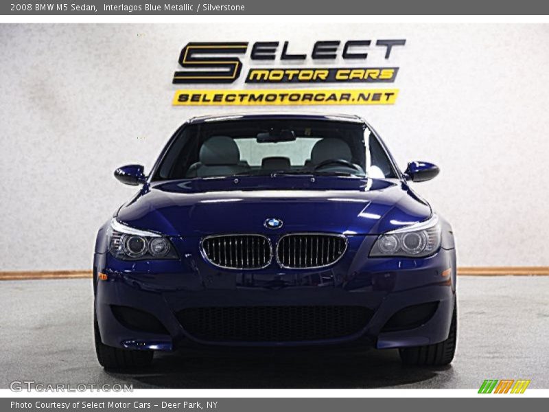 Interlagos Blue Metallic / Silverstone 2008 BMW M5 Sedan