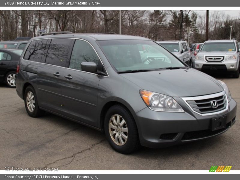 Front 3/4 View of 2009 Odyssey EX
