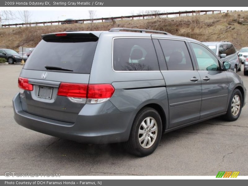 Sterling Gray Metallic / Gray 2009 Honda Odyssey EX