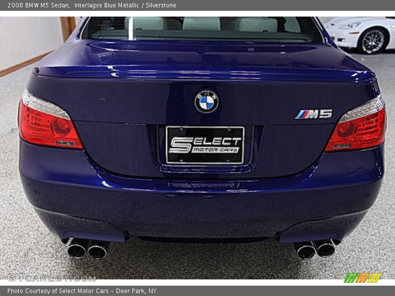 Interlagos Blue Metallic / Silverstone 2008 BMW M5 Sedan