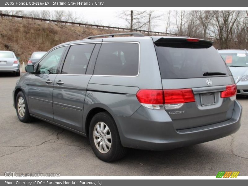 Sterling Gray Metallic / Gray 2009 Honda Odyssey EX