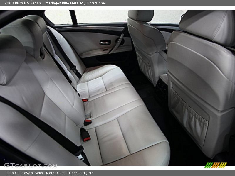 Rear Seat of 2008 M5 Sedan