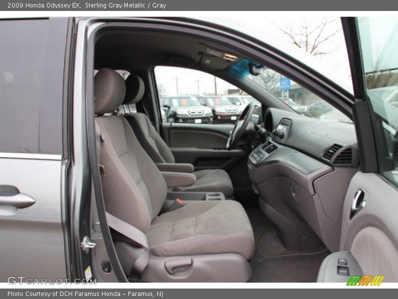 Sterling Gray Metallic / Gray 2009 Honda Odyssey EX