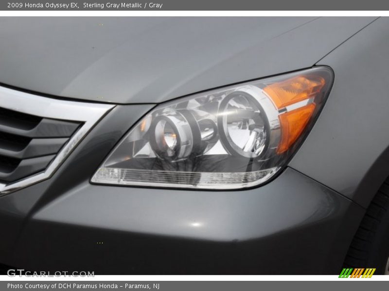 Sterling Gray Metallic / Gray 2009 Honda Odyssey EX