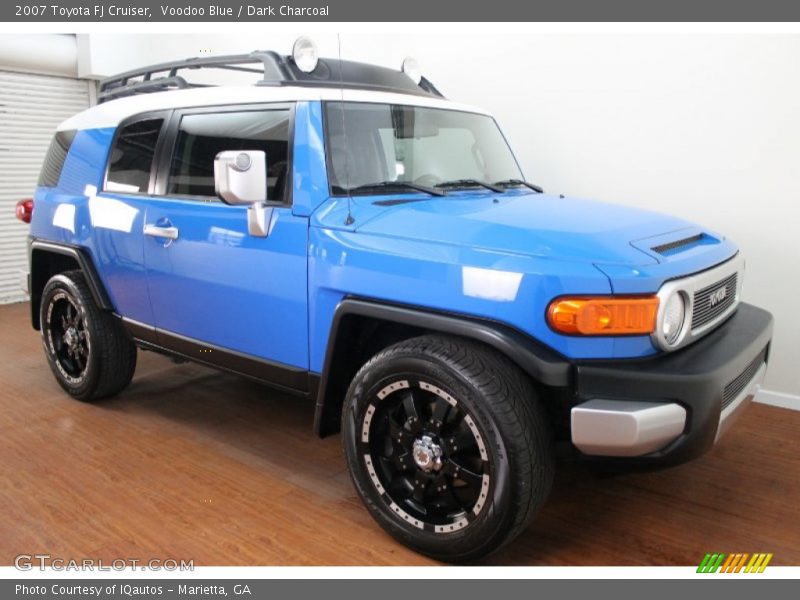 Voodoo Blue / Dark Charcoal 2007 Toyota FJ Cruiser