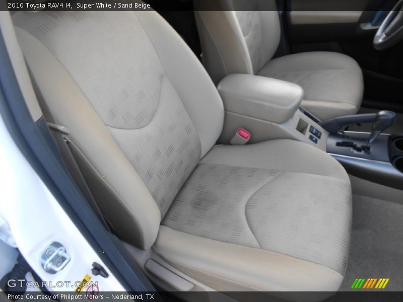Super White / Sand Beige 2010 Toyota RAV4 I4