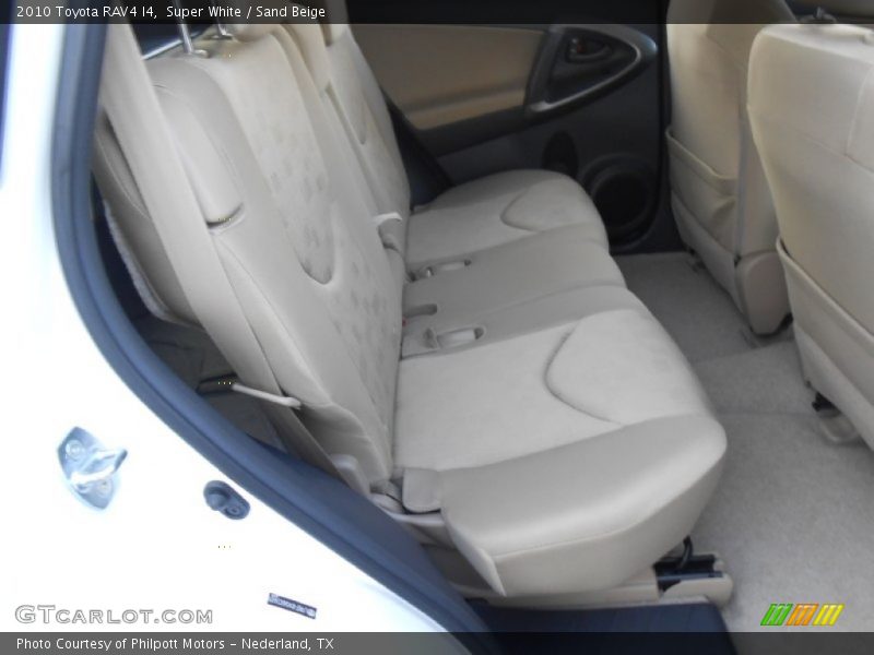 Super White / Sand Beige 2010 Toyota RAV4 I4