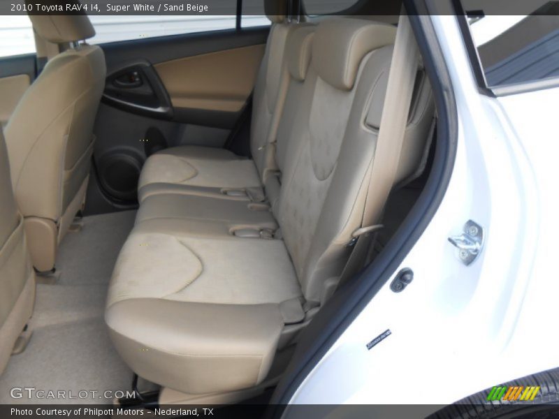 Super White / Sand Beige 2010 Toyota RAV4 I4