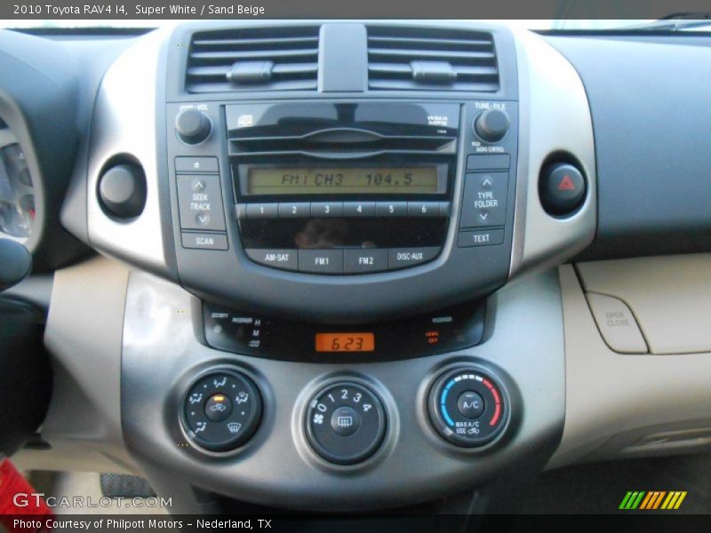 Super White / Sand Beige 2010 Toyota RAV4 I4