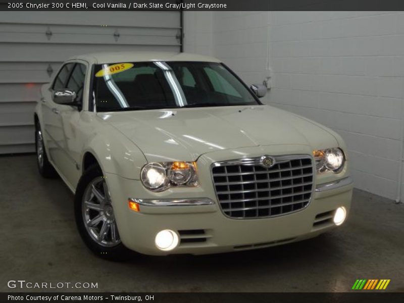 Cool Vanilla / Dark Slate Gray/Light Graystone 2005 Chrysler 300 C HEMI