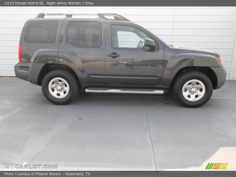 Night Armor Metallic / Gray 2010 Nissan Xterra SE