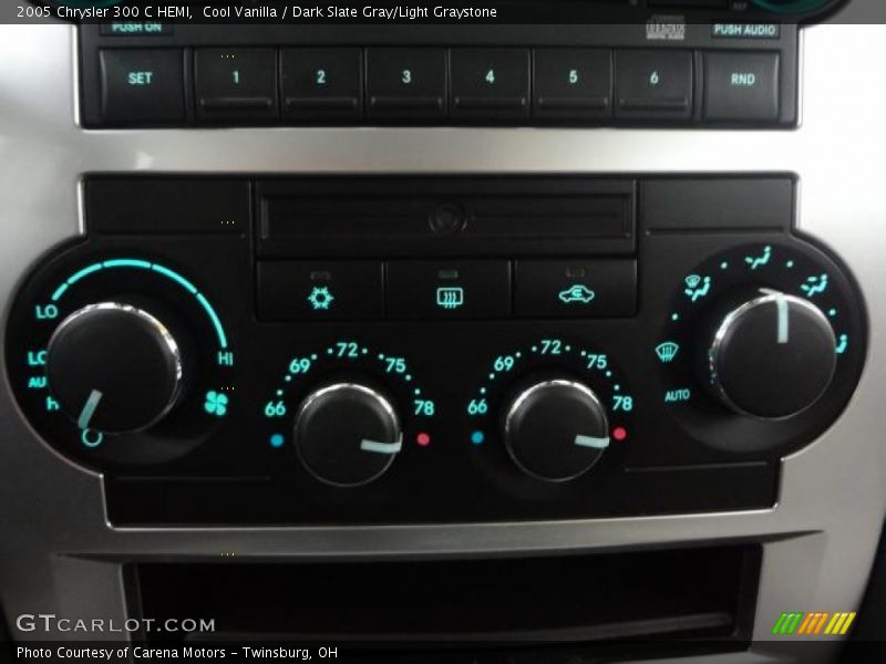 Controls of 2005 300 C HEMI