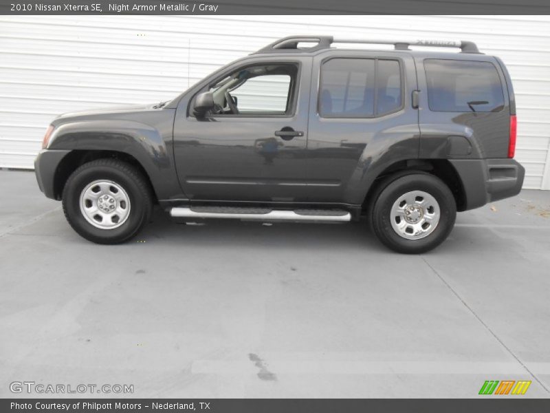 Night Armor Metallic / Gray 2010 Nissan Xterra SE