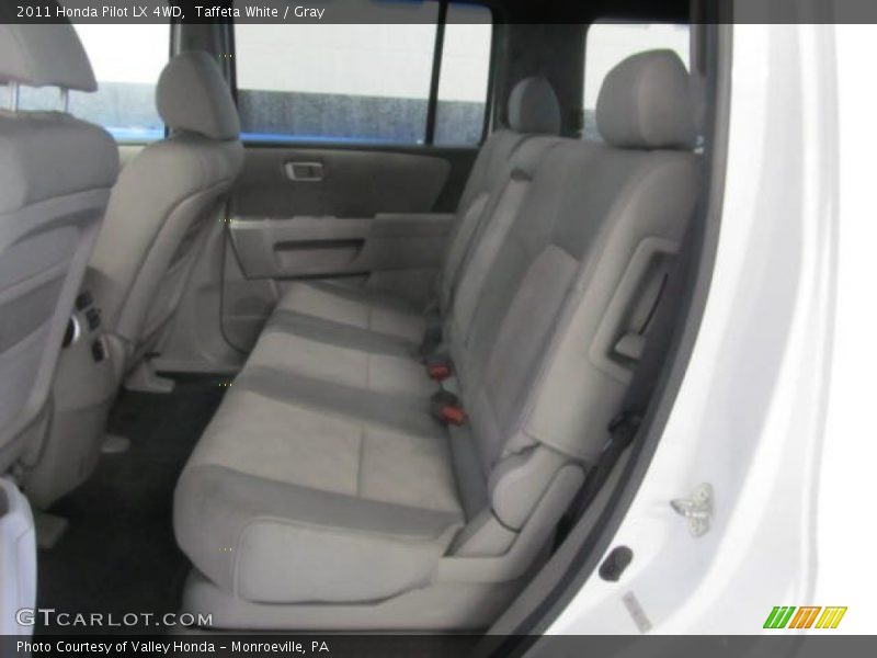 Taffeta White / Gray 2011 Honda Pilot LX 4WD