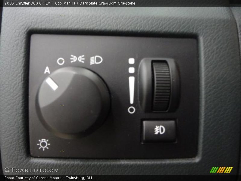 Controls of 2005 300 C HEMI
