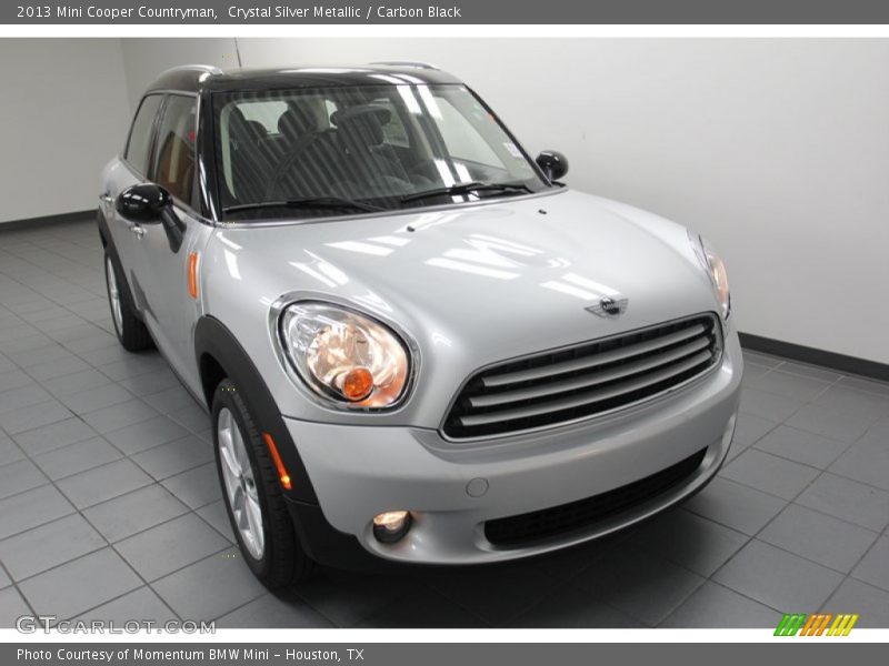 Crystal Silver Metallic / Carbon Black 2013 Mini Cooper Countryman