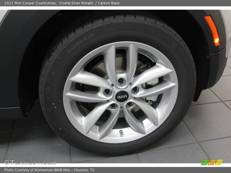 Crystal Silver Metallic / Carbon Black 2013 Mini Cooper Countryman