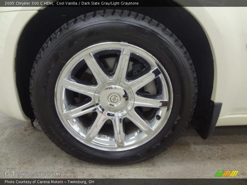 Cool Vanilla / Dark Slate Gray/Light Graystone 2005 Chrysler 300 C HEMI