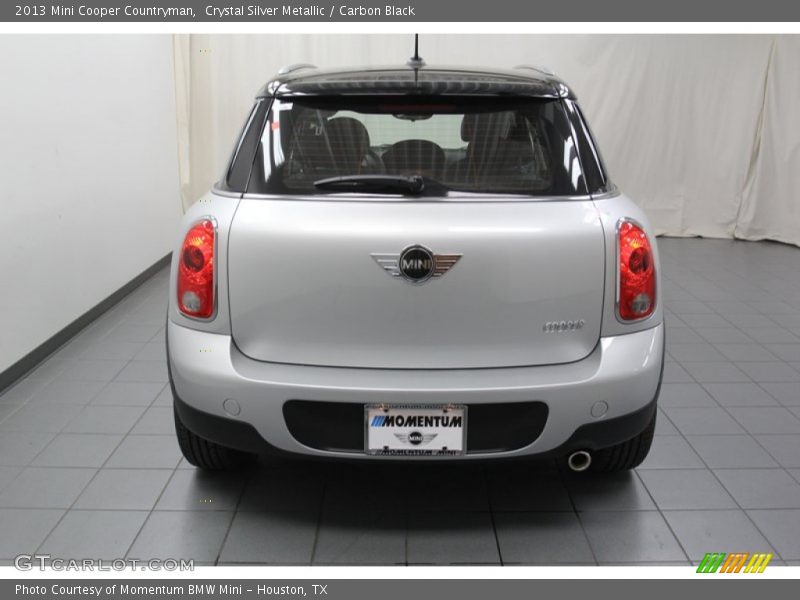 Crystal Silver Metallic / Carbon Black 2013 Mini Cooper Countryman