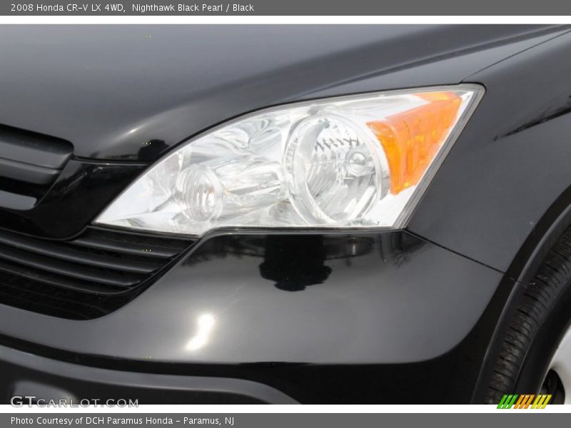 Nighthawk Black Pearl / Black 2008 Honda CR-V LX 4WD