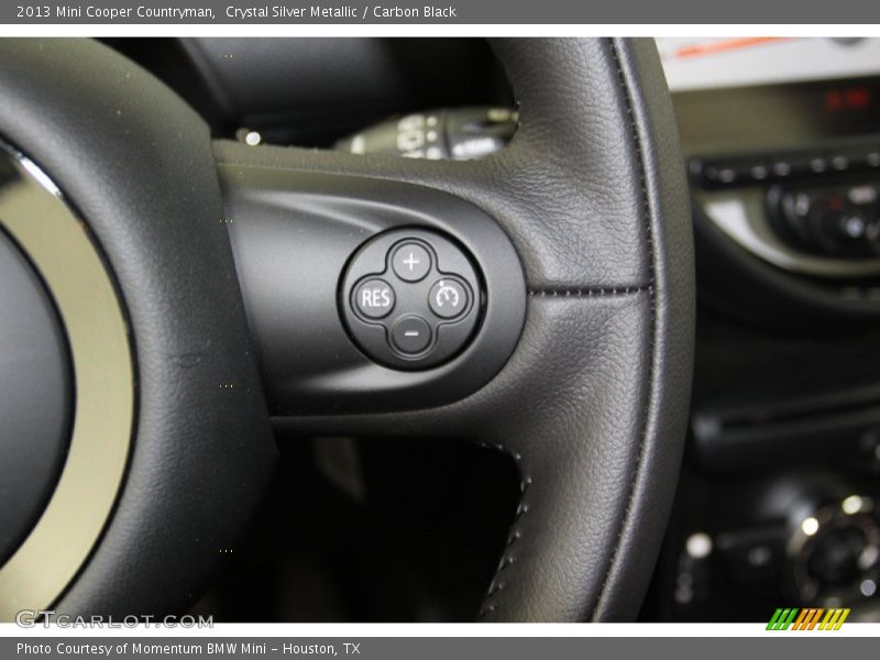 Crystal Silver Metallic / Carbon Black 2013 Mini Cooper Countryman