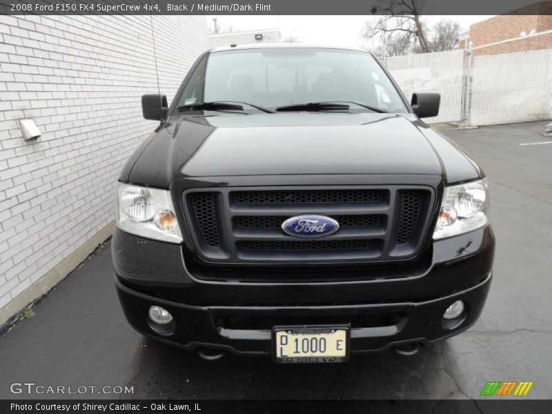 Black / Medium/Dark Flint 2008 Ford F150 FX4 SuperCrew 4x4