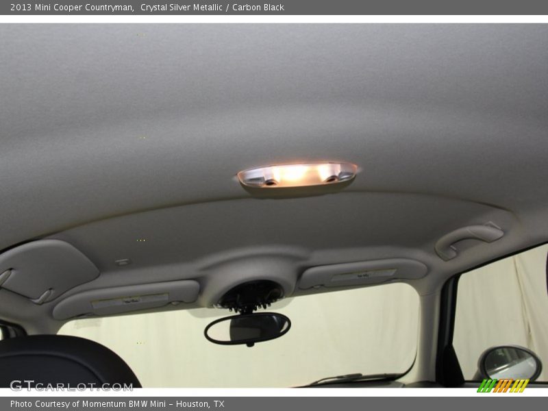 Crystal Silver Metallic / Carbon Black 2013 Mini Cooper Countryman