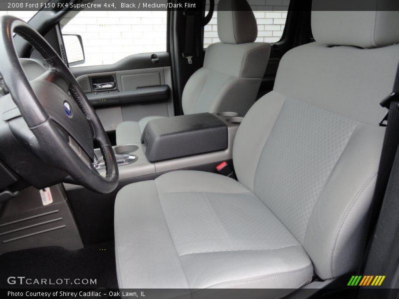 Front Seat of 2008 F150 FX4 SuperCrew 4x4