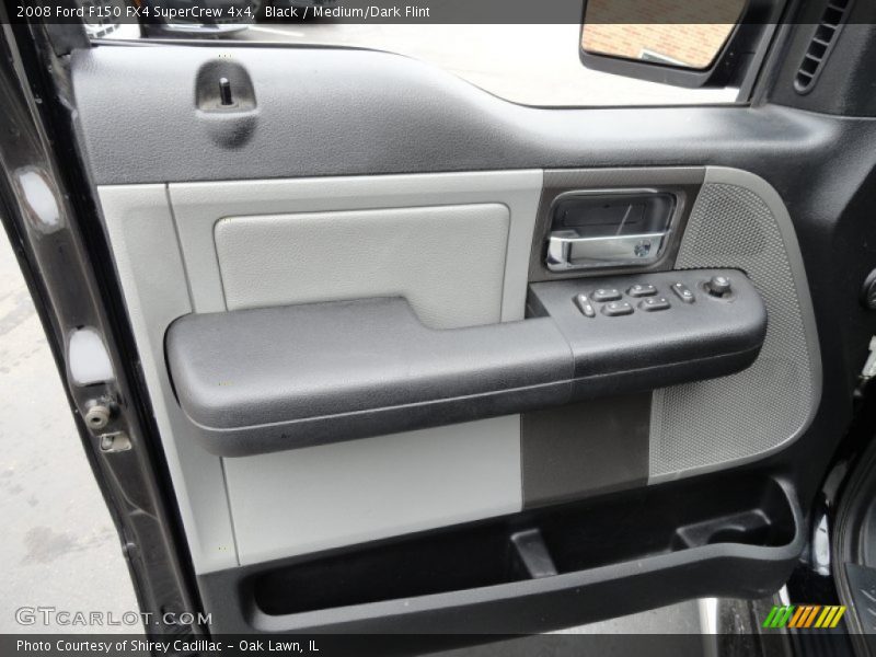 Black / Medium/Dark Flint 2008 Ford F150 FX4 SuperCrew 4x4