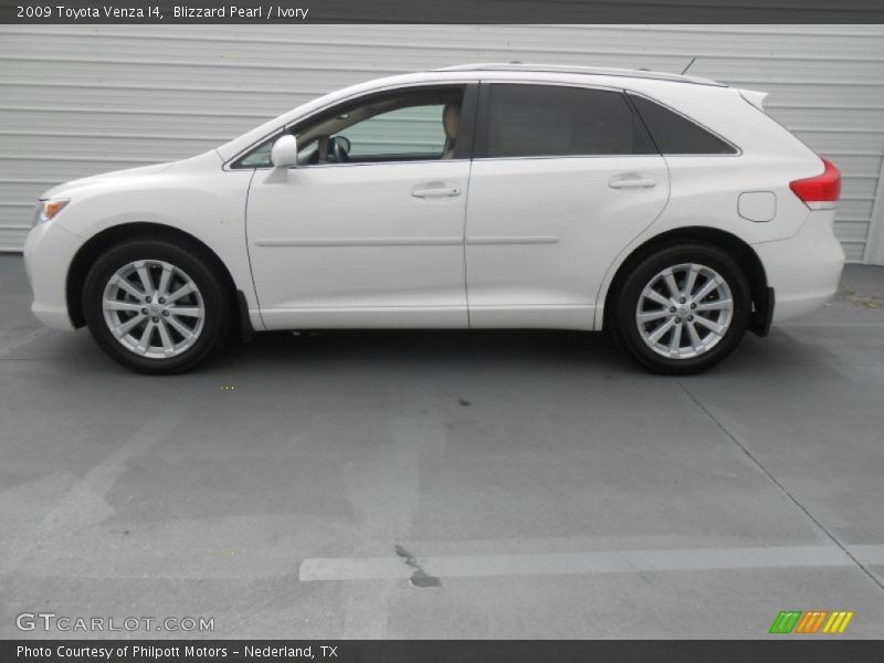 Blizzard Pearl / Ivory 2009 Toyota Venza I4