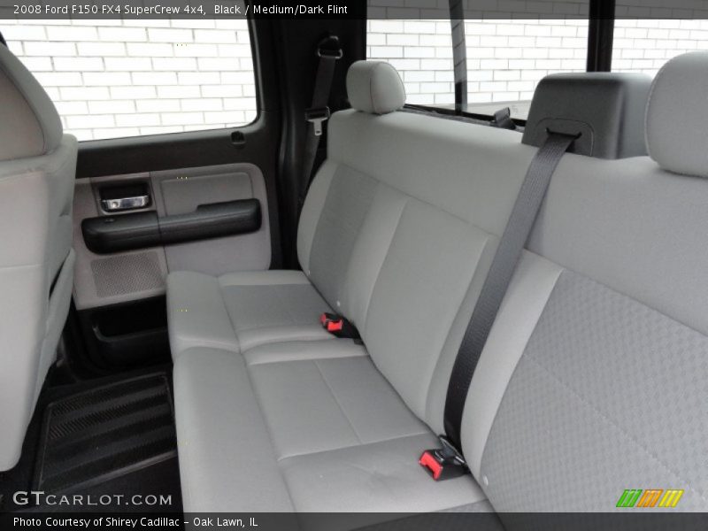 Rear Seat of 2008 F150 FX4 SuperCrew 4x4