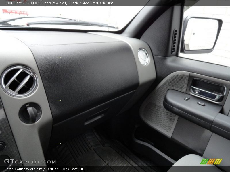Black / Medium/Dark Flint 2008 Ford F150 FX4 SuperCrew 4x4