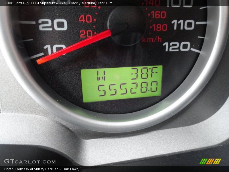 Black / Medium/Dark Flint 2008 Ford F150 FX4 SuperCrew 4x4